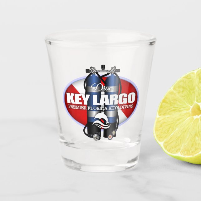 Key Largo (ST) Shot Glass (Front)