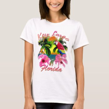 Key Largo Trop Rock Music T-shirt by BailOutIsland at Zazzle