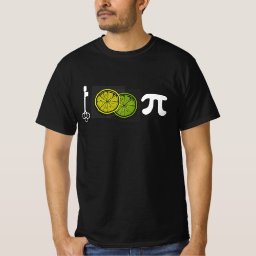 Key Lime Pi Funny Pi Day Symbol Math Nerd Engineer T_Shirt