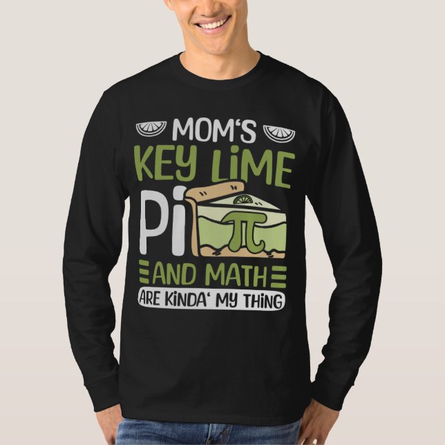 Key Lime Pie And Lemon Pie Dessert T-Shirt (Front)