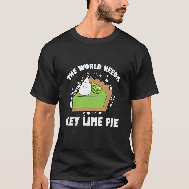 Key Lime Pie For Key Lime Pie Baker Lime Pie Recip T-Shirt (Front)