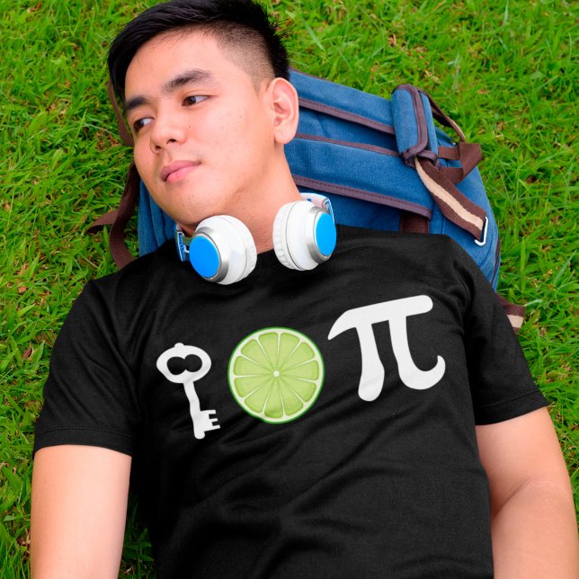 Key Lime Pie Funny Math Geeks Jokes T-Shirt (Creator Uploaded)