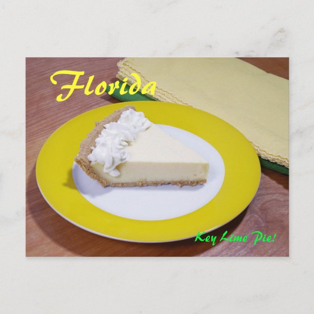 Key Lime Pie Postcard (Front)