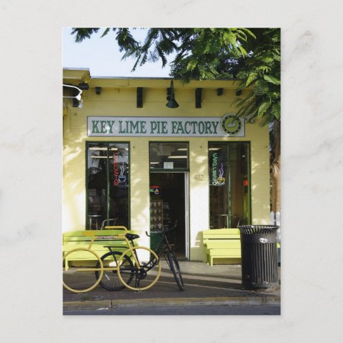 Key Lime Pie Postcard