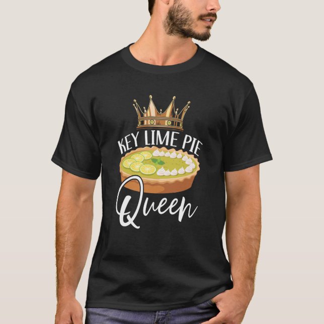 Key Lime Pie Queen Florida Dessert Key Lime Pie Ba T-Shirt (Front)