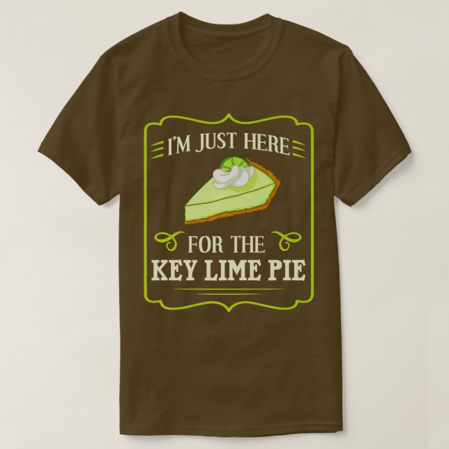 Key Lime Pie Recipe West Florida   T-Shirt (Design Front)