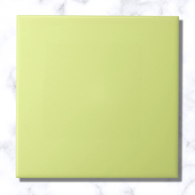 Key Lime Solid Color Ceramic Tile (Creator Uploaded)