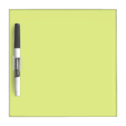 Key Lime Solid Color Dry Erase Board