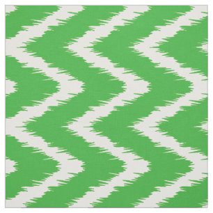 Key Lime Southern Cottage Chevrons Fabric