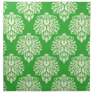 Key Lime Southern Cottage Chevrons Napkin