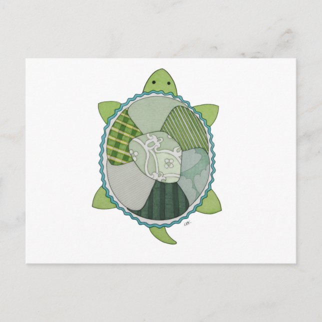 Key Lime Turtle Postcard (Front)