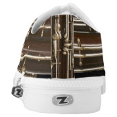 Key Mechanisms of the Bassoon Low-Top Sneakers (Left Shoe Back)