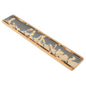 Key Rack, Artisan Handcrafted Flock of Pelicans Holder (Angled)