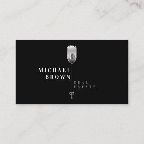 Key Realtor Real Estate Business Card