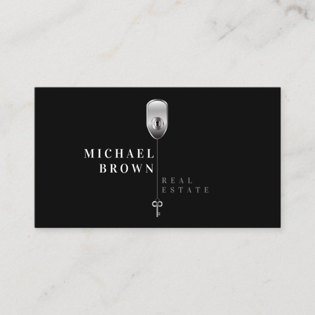 Key Realtor Real Estate Business Card