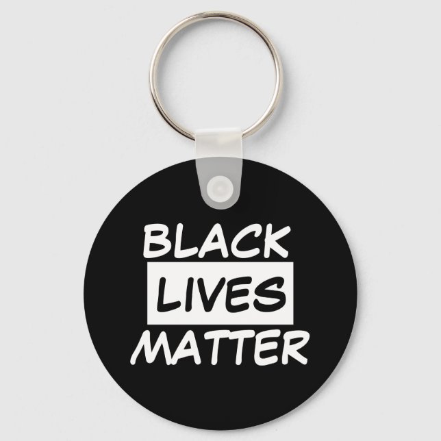 Key Ring - BLACK LIVES MATTER (Front)