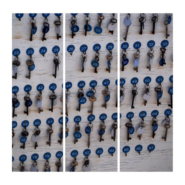 key sequence triptych (Front)