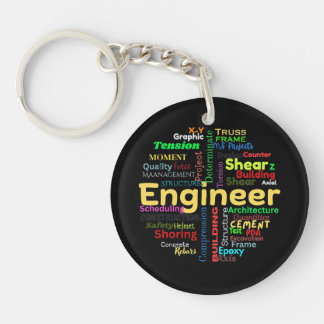 Key tag for engineer keychain