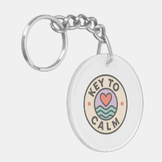 Key to Calm | School Support Thank You Gift Keychain
