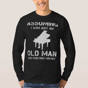 Key to Laughter: Piano Tee that Strikes Humorous C