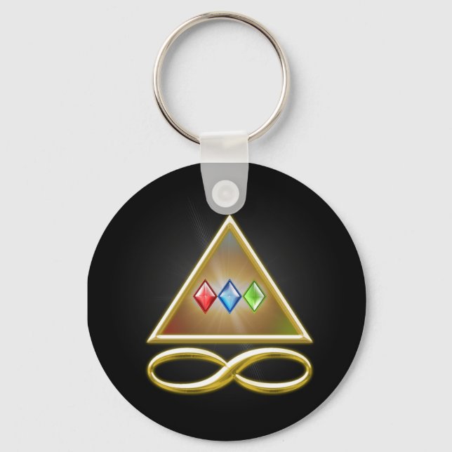 Key to Manifestation Keychain (Front)