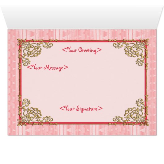 Key To My Heart Card (Inside Horizontal (Bottom))