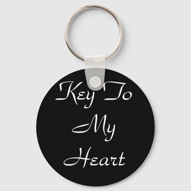 Key To My Heart Keychain (Front)