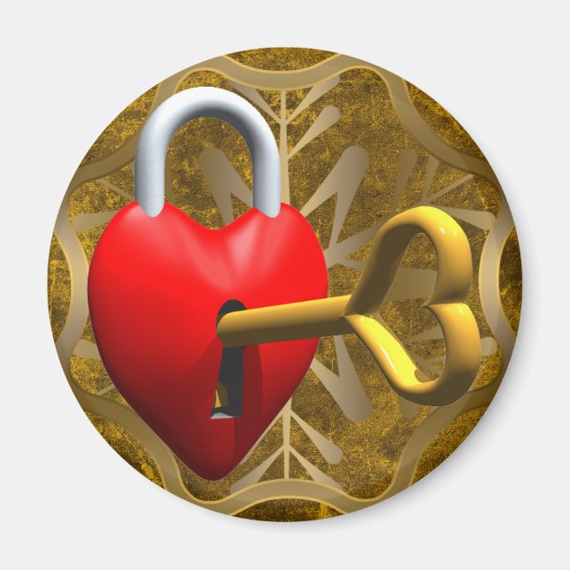 Key To My Heart Magnet (Front)