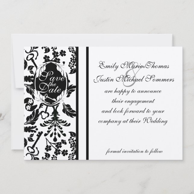 Key to My Heart/ Save the Date (Front)