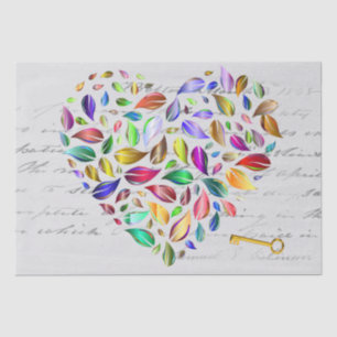 Key to My Heart Tissue Paper