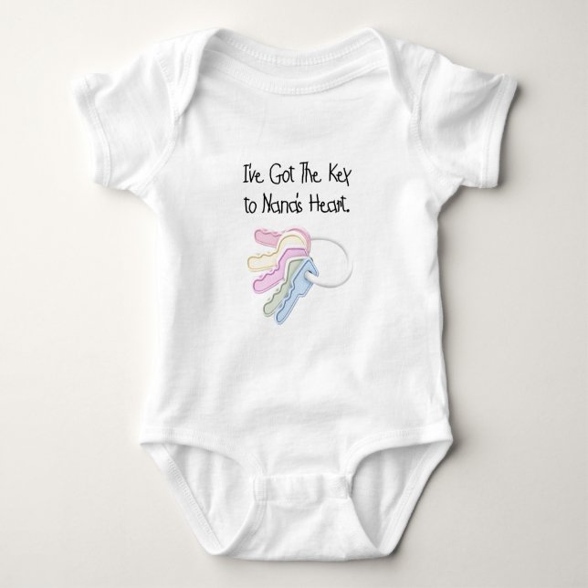 Key to Nana's Heart Tshirts and Gifts (Front)