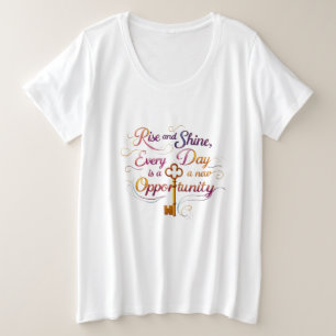 Key to New Opportunities Tee (Plus Size)
