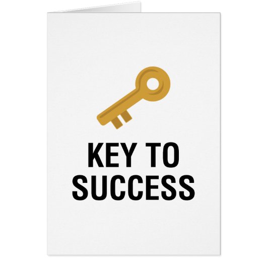 Key to Success Cards (Front)