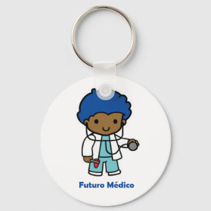 Key to the future doctor keychain