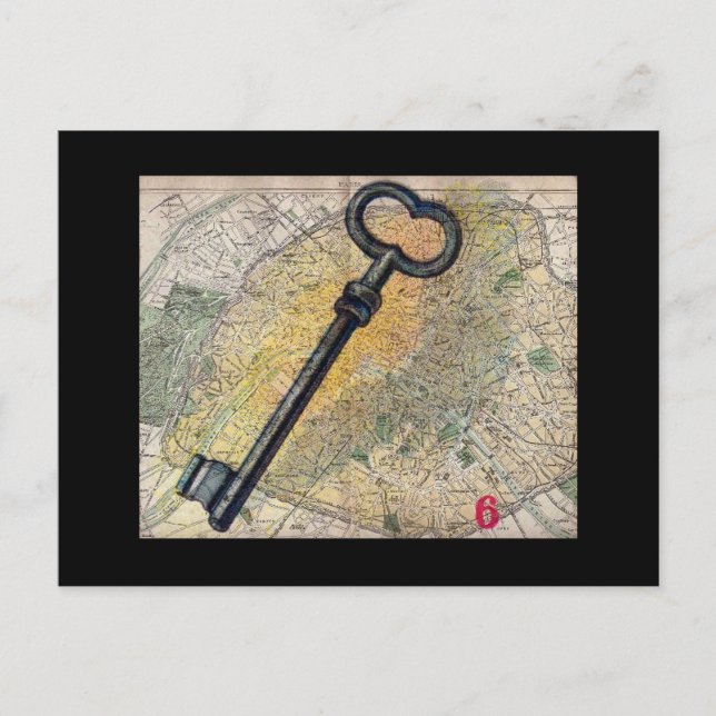 Key to the Old City Postcard (Front)