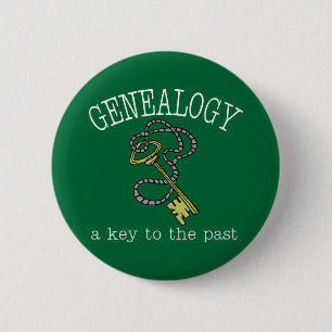 Key To The Past Pinback Button