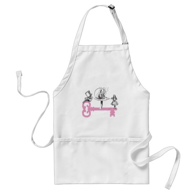Key to Wonderland Adult Apron (Front)