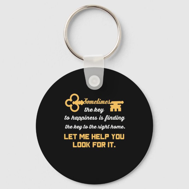 Key To Your New House Keychain (Front)