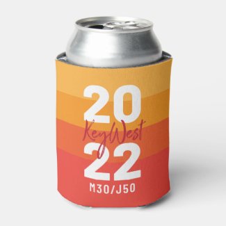 Key West 2022 Can Cooler