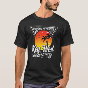 Key West Beach Family Vacation 2023 Family Trip Gr T-Shirt