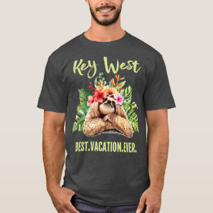 Key West Best Vacation Ever Souvenir Gift T-Shirt
