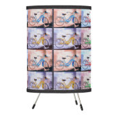 Key West Bicycle Pattern Tripod Lamp (Right)