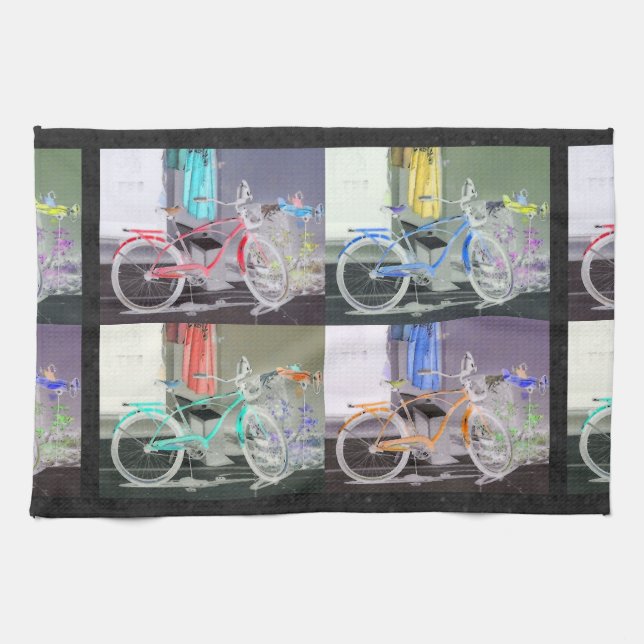 Key West Bicycle Towel (Horizontal)