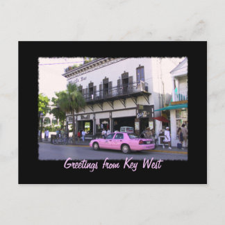 Key West Bull And Whistle Bar Postcard