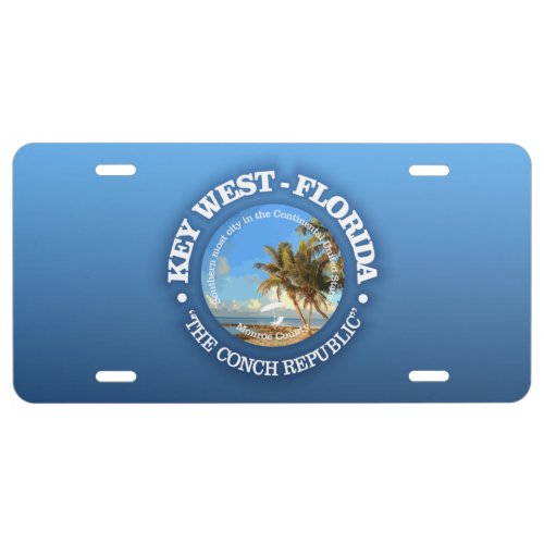 Key West C License Plate