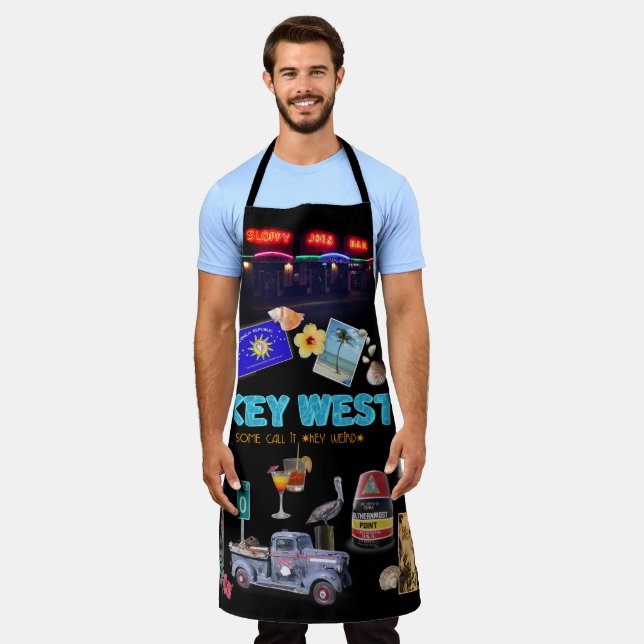 Key West Collage Apron (Worn)