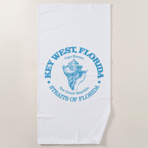 Key West (conch) Beach Towel
