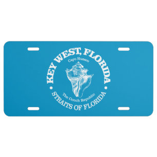 Key West (conch) License Plate