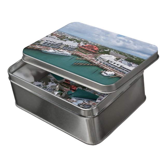 Key West, Florida Acrylic Jigsaw Puzzle (Lid Open)