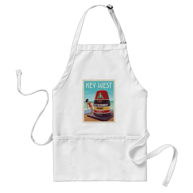 Key West | Florida Adult Apron (Front)